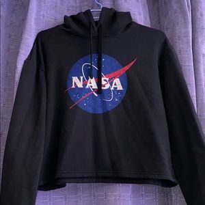 Cropped Nasa Hoddie